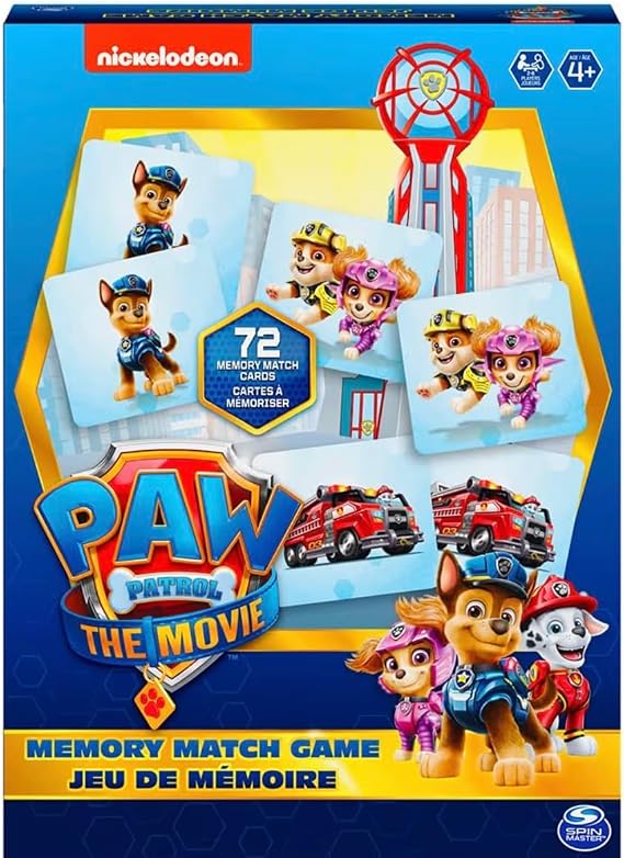 Paw Patrol Memory Match Game