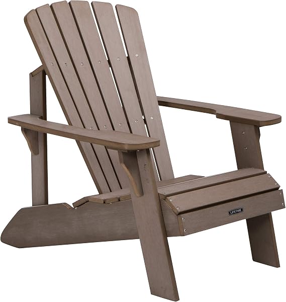 LIFETIME Faux Wood Adirondack Chair