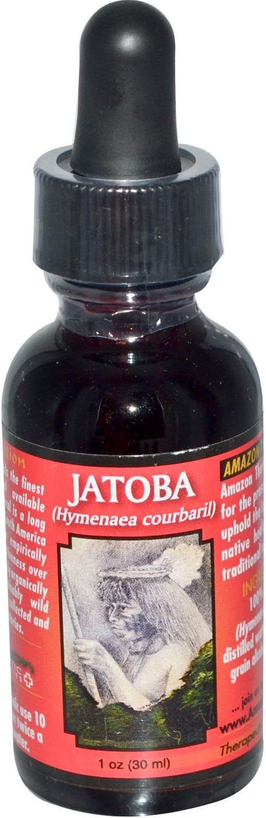 Amazon Therapeutic Laboratories Jatoba (Hymenaea Courbaril) 1oz Liquid Extract - Energizing Flexibility Tonic* - Non-GMO
