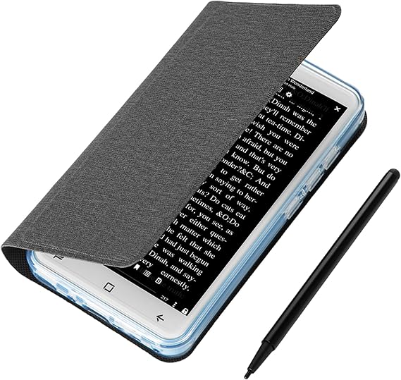 LICAEVEY 5 Inch E-Reader with Handwriting Tablet, Clear Eye-Guard Screen Portable for Electric Book Video PDF Reading and Writing