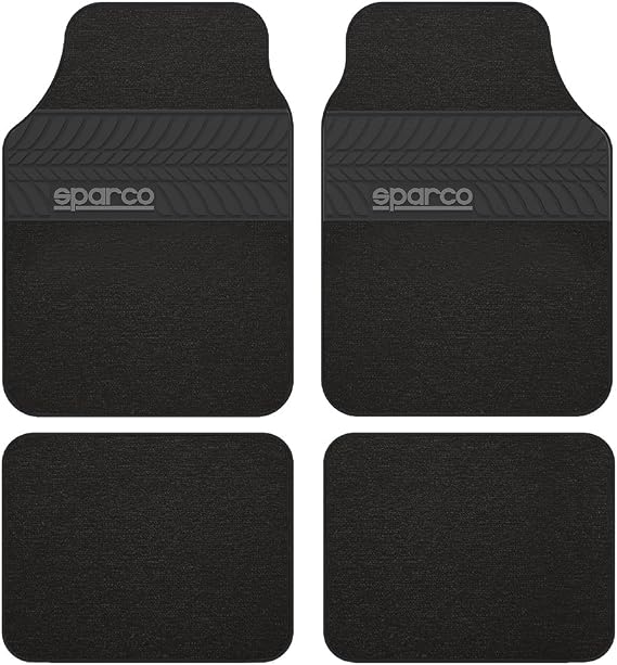 SPARCO SPC1909BK Mat Set, Black