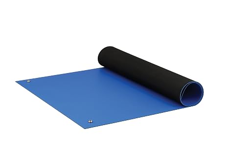 Staticide 8285RBM2460 DualmatTM Pre-Cut Mat, 24" X 60", Royal Blue