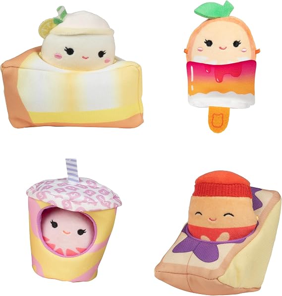 Squishmallows Micromallows 4 Figür + 4 Aksesuar Seti MM0018