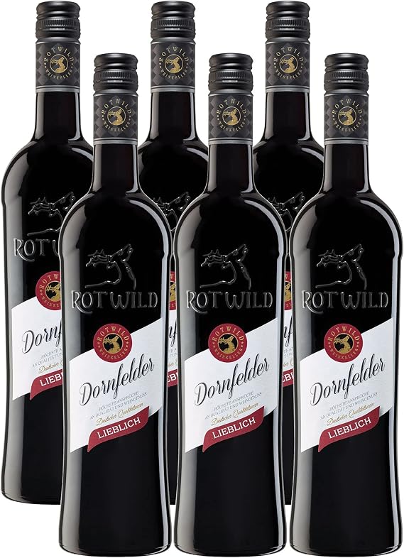 Red deer Dornfelder QbA lovely (6 x 0.75 l)