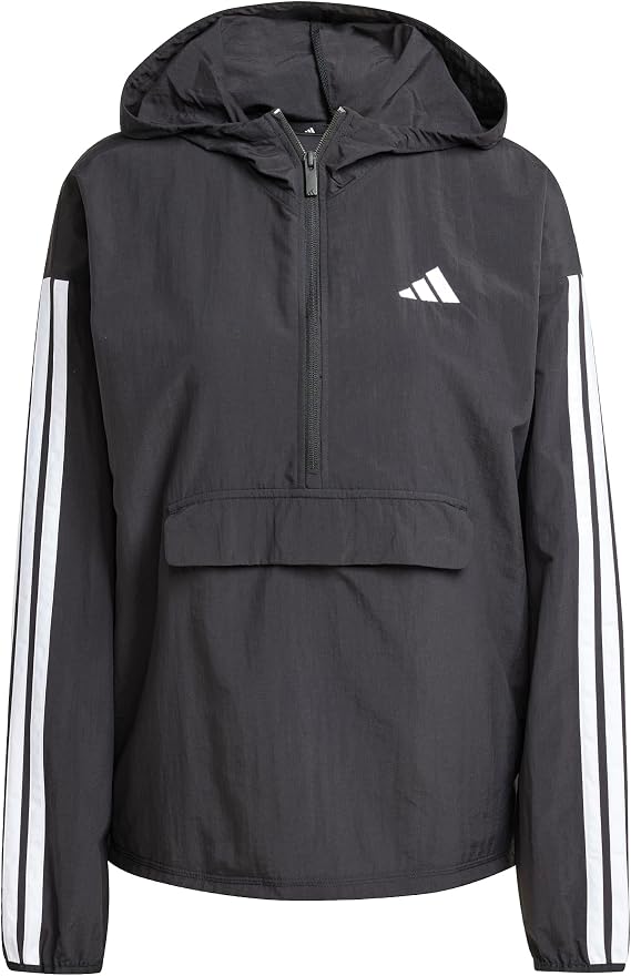adidas Essentials 3ストライプ ライフスタイルウーブンウィンドブレーカー レディースジャケット