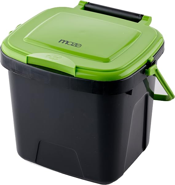 Maze 1.85 Gallon Kitchen Caddie Compost Bin