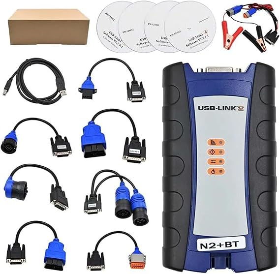Auto Diagnosis Tool For NEXIQ-2 Link 125032 USB Bluetooth-compatible For Heavy Duty Truck Heavy Duty Truck Scanner