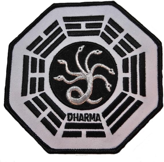 Lost Dharma Project Hydra Embroidered Patch