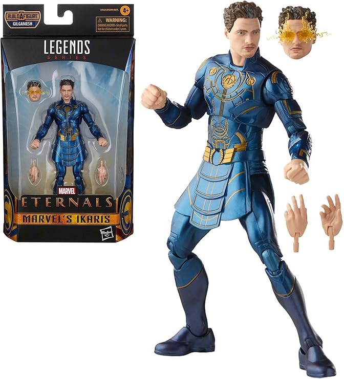 Hasbro Marvel Legends Series The Eternals 6-Inch Action Figure Toy Ikaris,Includes 3 Accessories,Ages 4 and Up