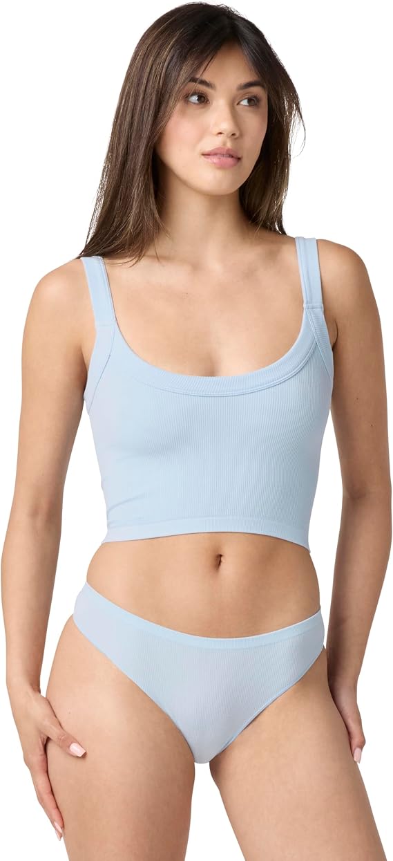 Florence by Mills Women's Softie Seamless Scoop Neck Tank Top