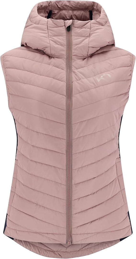Kari Traa Eva Women's Down Vest, Lightweight Winter Jacket Women, Water-Resistant Down Jacket with Hood, Winter Outerwear