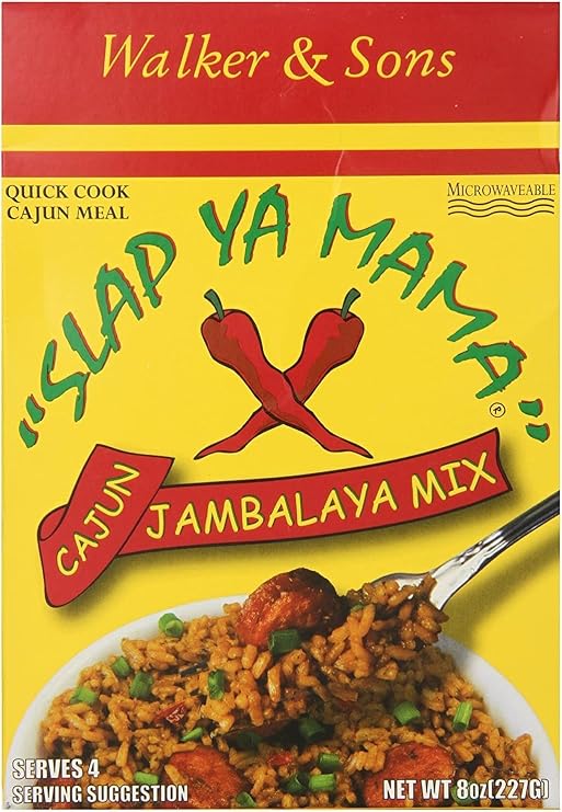 Slap Ya Mama Cajun Jambalaya Mix, 8 oz, Quick-Cook Dinner