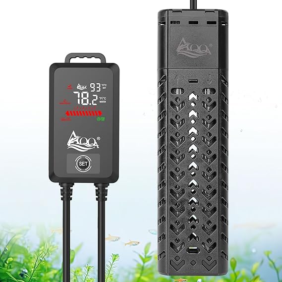 AQQA Fish Tank Heater 1200W for 170-290 Gallon
