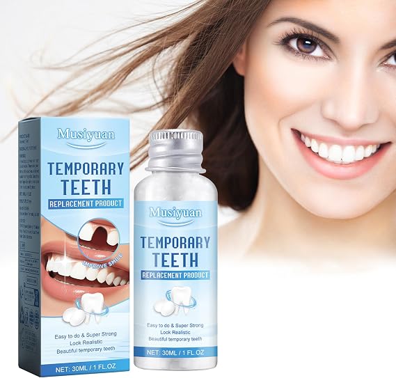 Temporary Tooth Repair Kits, Tooth Filling Kit, Tooth Repair Beads for Temporary Fixing Filling Missing Broken Tooth Moldable Fake Teeth