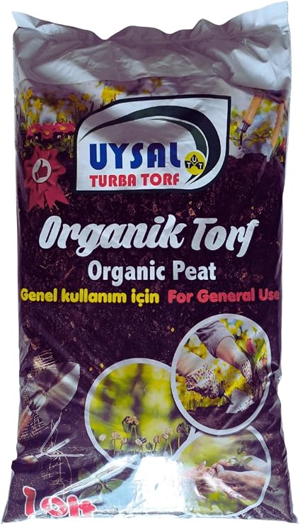 10 Lt Bitki Toprağı, Fideleme, Saksı Toprağı İç Dış Mekan Toprak Torf.