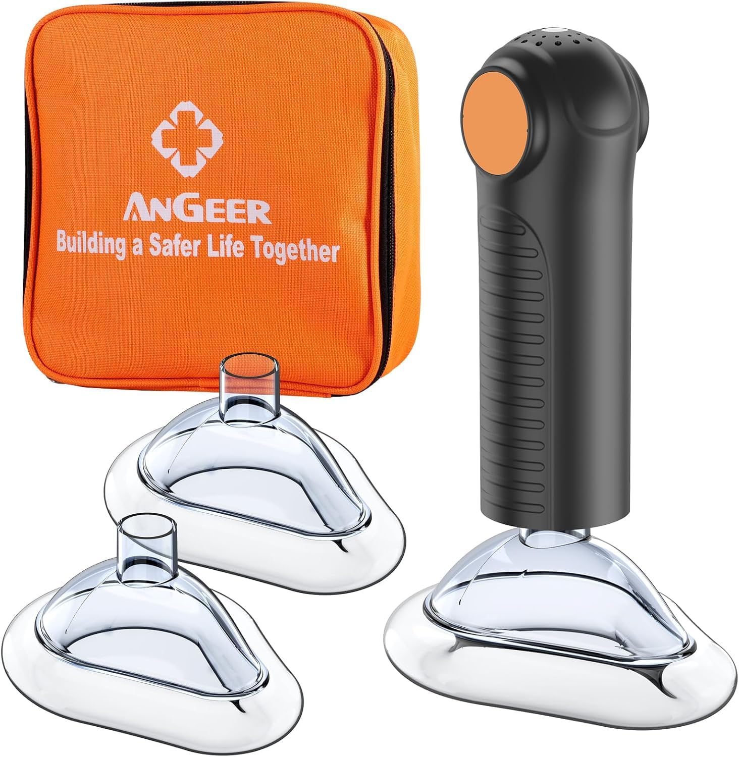 EasyPumpVac Portable Suction Rescue Device-Home Kit, First Aid Kit for Kids and Adults, Airway Suction Device for Children and Adults