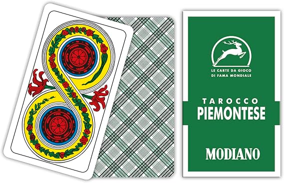 Modiano Piedmontese Green Tarot
