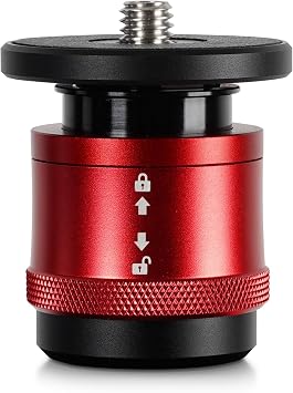 IFOOTAGE Cobra 3 Quick Release System, Quick Release Plate & Quick Release Base, Camera Quick Release Compatible with Cobra 3 Monopod, Universal 1/4"&3/8" Screw for Most of Monopod/Tripod, CB3-QRM01