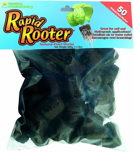 General Hydroponics Rapid Rooter Plugs 50PK