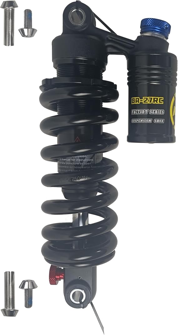 Voilamart 200mm Bike Rear Suspension Bicycle Rear Shock 750 LBs Preload Adjustable 56mm Travel