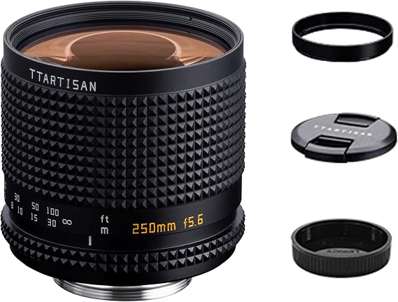 TTAritsan 250mm F5.6 Reflex Full Frame Doughnut Bokeh Camera Lense