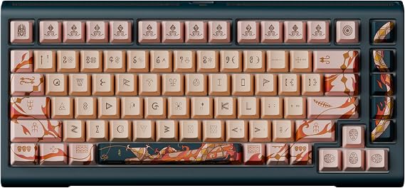 Ducky Year of The Snake 2025 Zodiac Edition RGB Mechanical Keyboard - Cherry Red Switch (Cherry Blue Switch)
