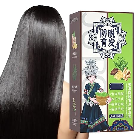 Ginger Anti Hair Loss ShampooHaarwachstum ShampooPolygonum Multiflorum Ginger Plant Extract Hair CarePflanzenextrakt ShampooGegen Haarausfall Natürlich Bio Anti-Haarausfall
