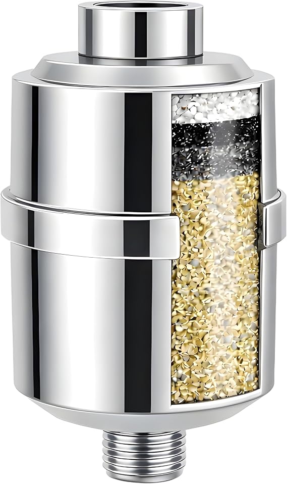 Crystal Quest Shower Filter, Removes 99% Chlorine, Chloramines & VOCs