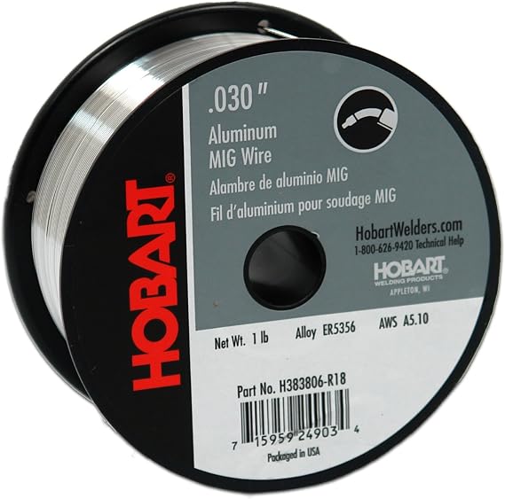 Hobart ER5356 Aluminum MIG Welding Wire 0.030 in, 1 lb Spool