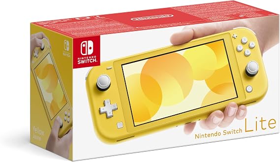 Nintendo Switch Lite コンソール 32GBシステム 内蔵コントロールパッド イエロー UKバージョン