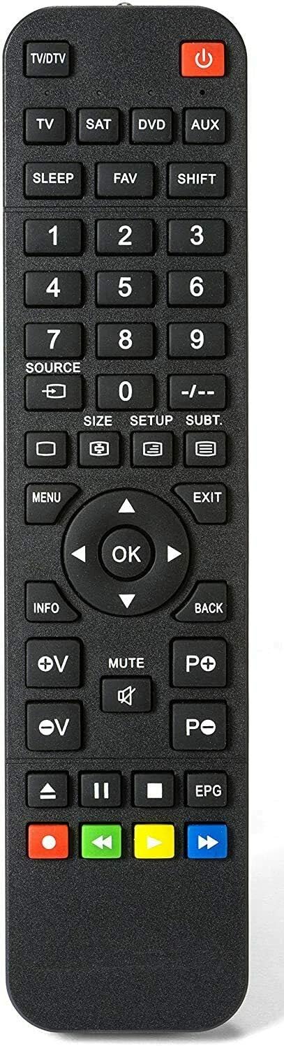 Remote control works and is compatible with NAD SR8, SR9
