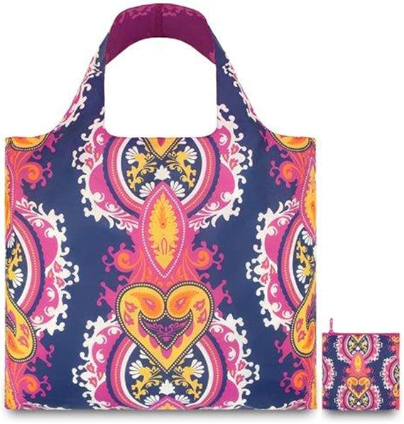 LOQI OPULENT Blueviolet Reusable Shopping Bag