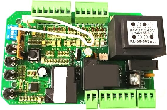 Electric Gate Opener Kit, SL1000 SL600 SL1500 L Automatic Sliding Gate Opener AC Motor Control Circuit Board Card Power Controller(Kit 0)
