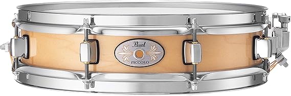 Pearl M1330102 13 x 3 Inches Natural Finish Maple Piccolo Snare Drum