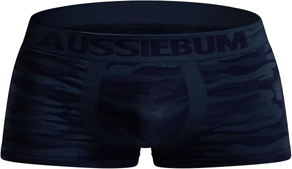 aussieBum Bodystretch Camo Blue Pattern Trunk