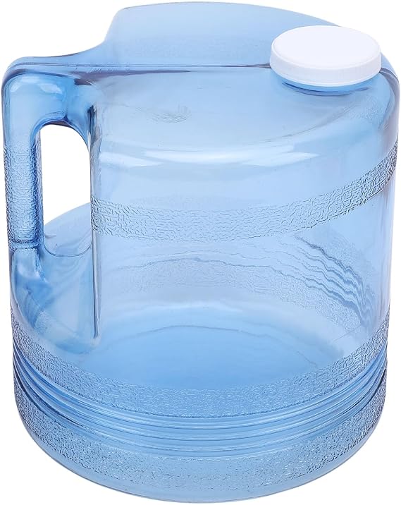4L Distilled Water Bottle, High Grade PP Replacement Container for Countertop Distillers, with Multifunctional Design for Home and Beauty Use