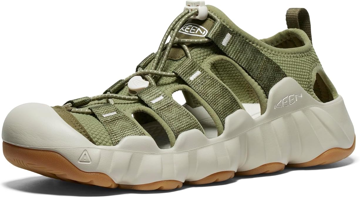 KEEN Men's Hyperport H2 Sandals, Martini Olive/Plaza Taupe, 6