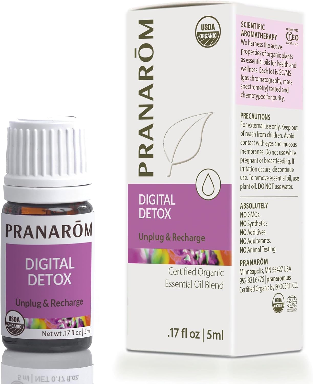 Pranarom - Digital Detox Wellness Blend - 5ml