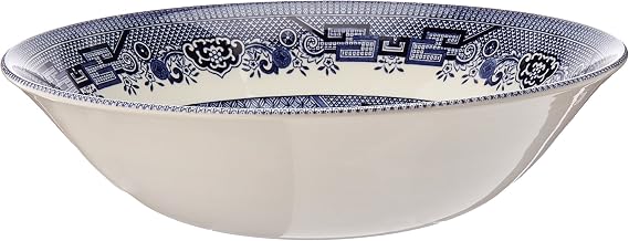Churchill Blue Willow Large Salad Bowl 9.5"