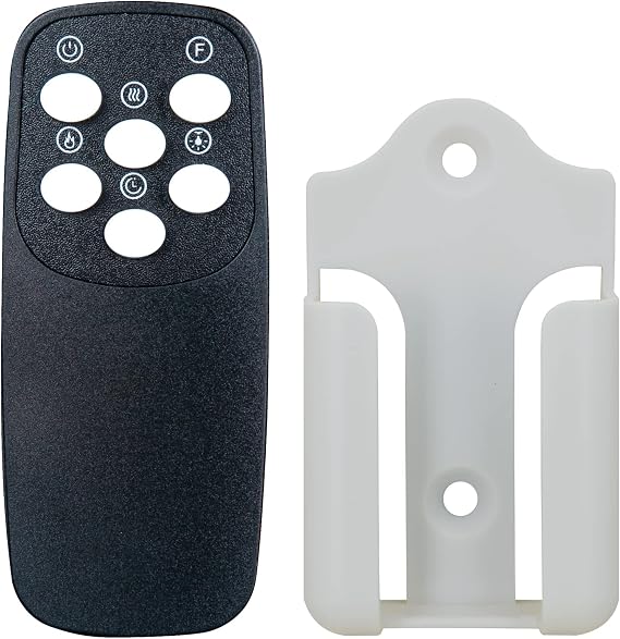 Replacement Remote Control for Sunnydaze Decor Contemporary Comfort Indoor Electric Fireplace LOE-364 LOE-388