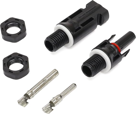 Powerwerx Solar Bulkhead Connector Pair (M12)