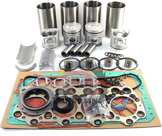 PANGOLIN 4D34 4D34T Engine Overhaul Rebuild Kit for Mitsubishi 4D34 4D34T Engine Diesel 3.9L Fuso Canter BE449 BE459 FE439 Truck Aftermarket Parts