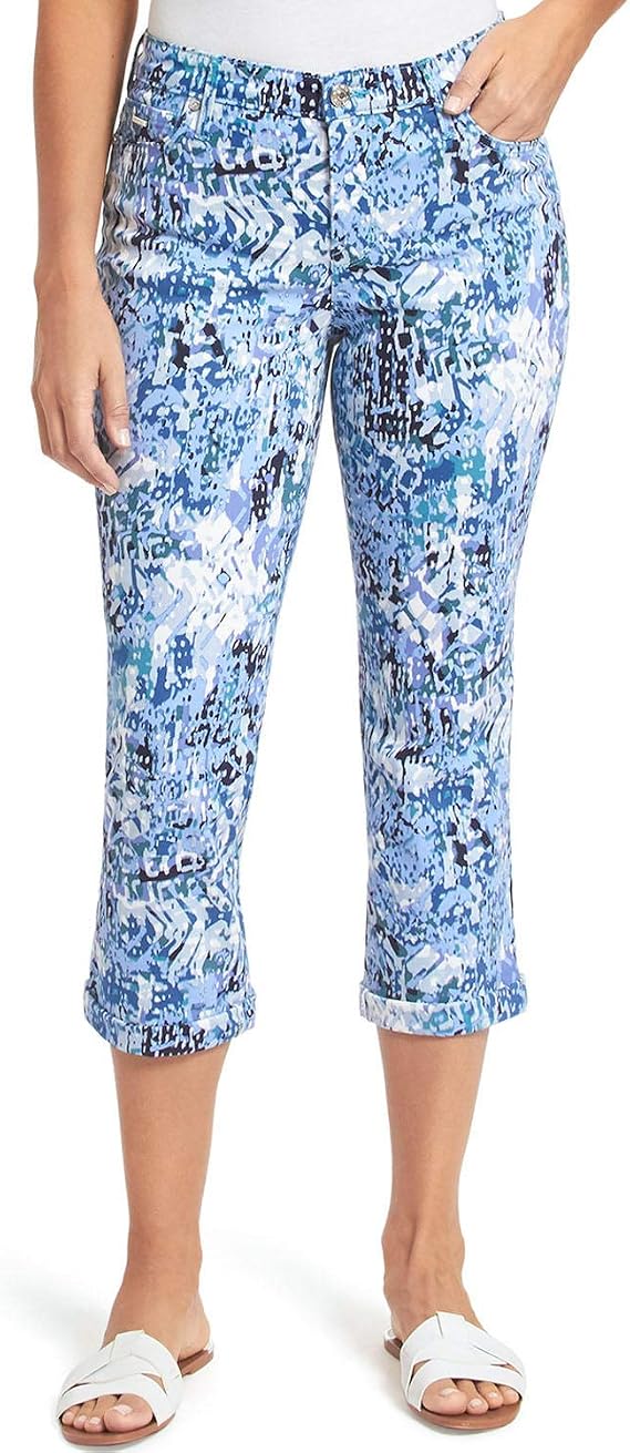 Nine West Womens Chrystie Denim Capri