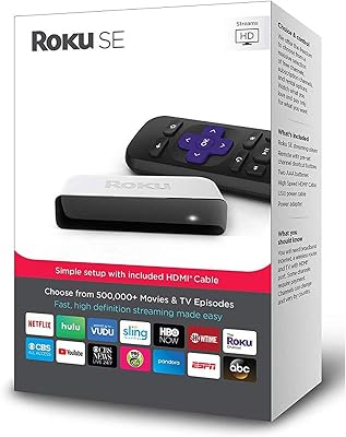 Roku 3900SE SE- Fast High-Definition Streaming. Easy On The Wallet