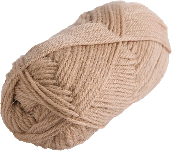 Knit Picks Wool of the Andes Beige 100% Wool Yarn for Knitting