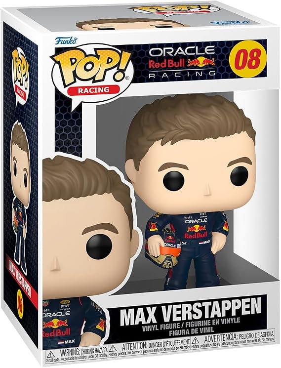 Funko POP! Racing: Red Bull Racing - Max Verstappen with Helmet