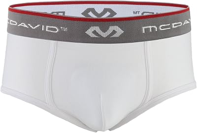 Mcdavid Boys Boxer Briefs w Athletic Cup Protection, Youth Sports, Baseball, Lacrosse, Football, Kids