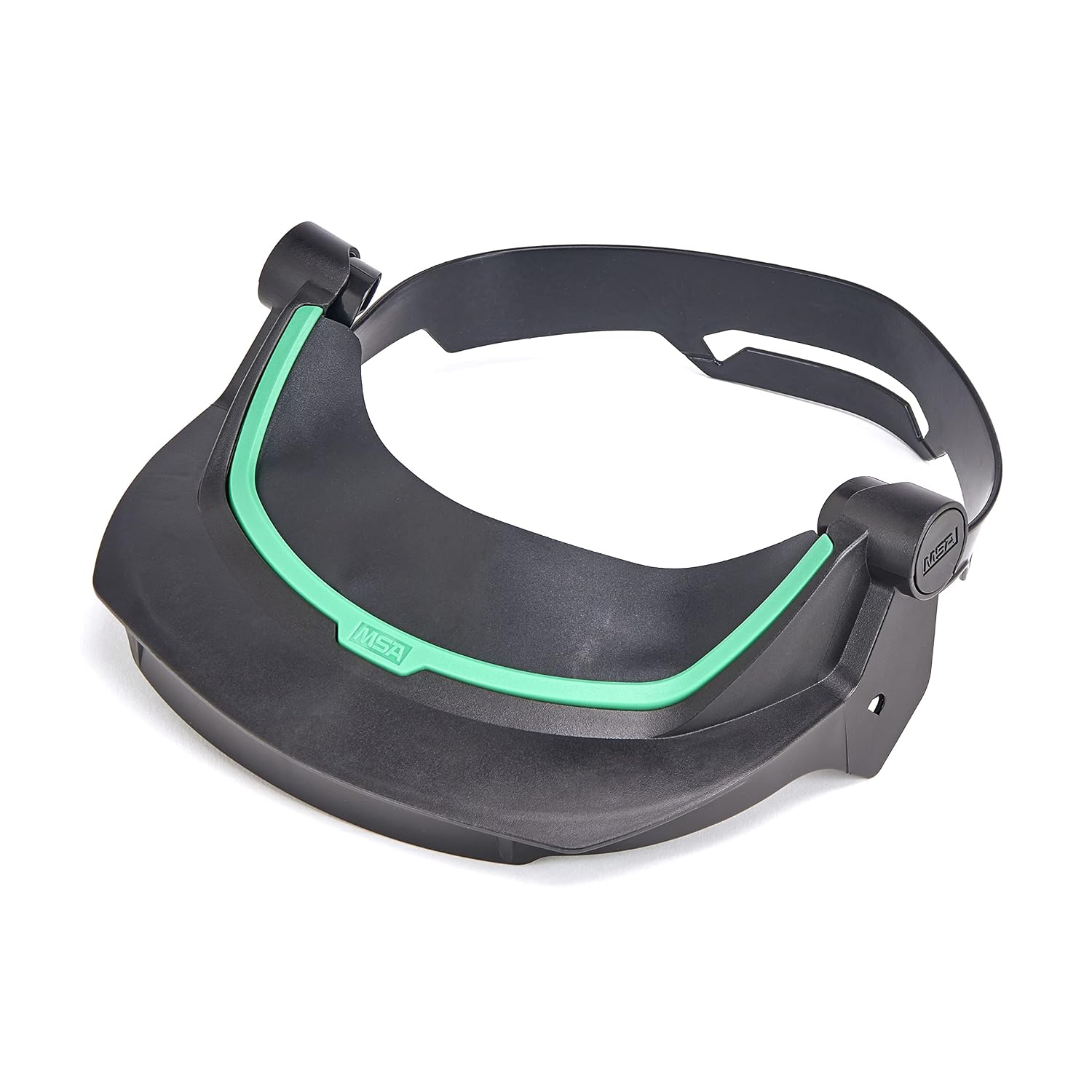 MSA 10187161 V-Gard Frame - Universal Cap Frame, Fits Cap-Style Hard Hats, Black, Rubber and Polyethylene, Includes Replaceable Debris Control, Durable & Reusable Safety Accessory