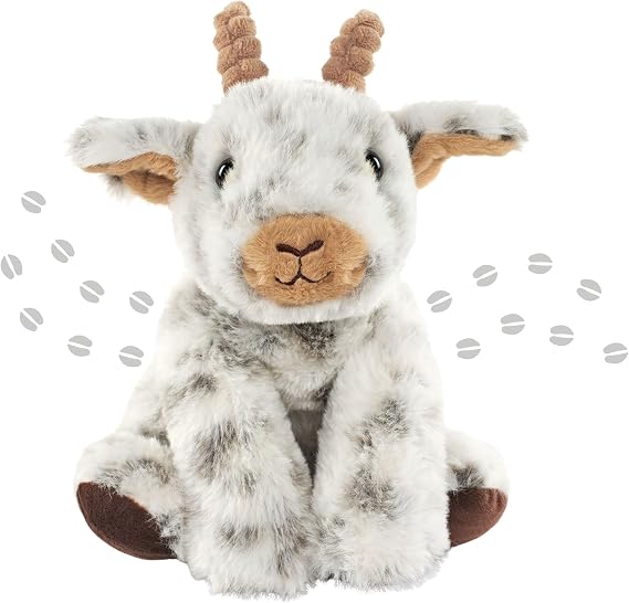 The Petting Zoo Goat Stuffed Animal Plushie, Gifts for Kids, Wild Onez Wildlife Barn Animals, Goat Plush Toy 9 inches