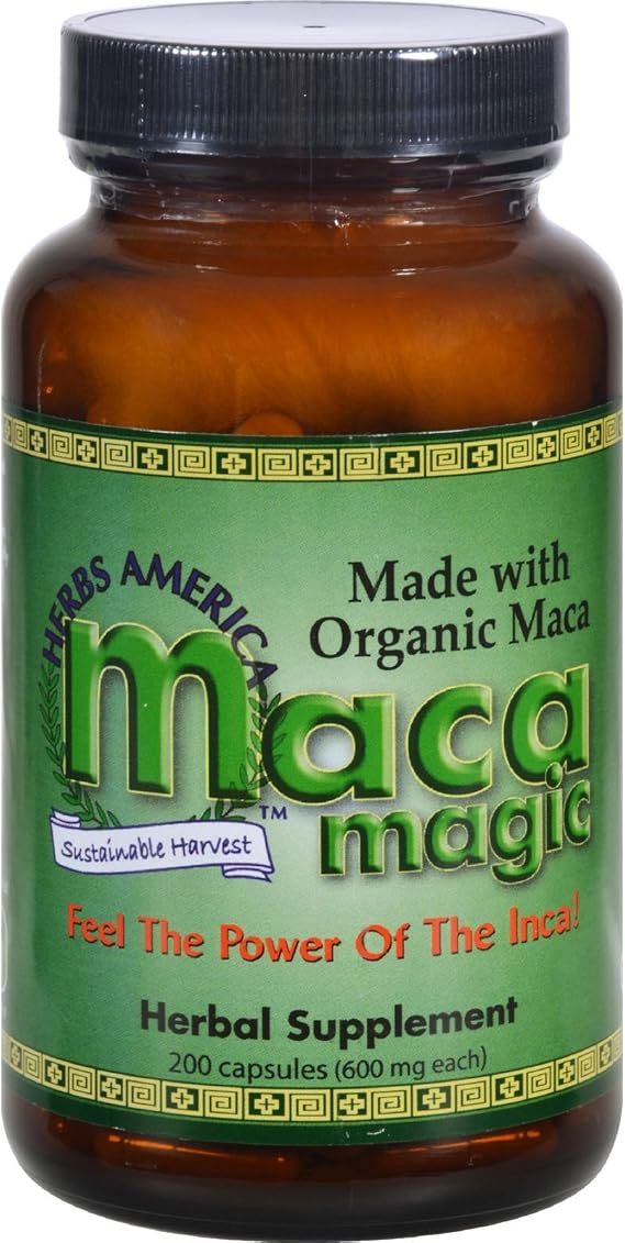 Maca Magic Organic Maca Magic - 200 Capsules
